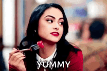 camila-mendes-yummy.gif