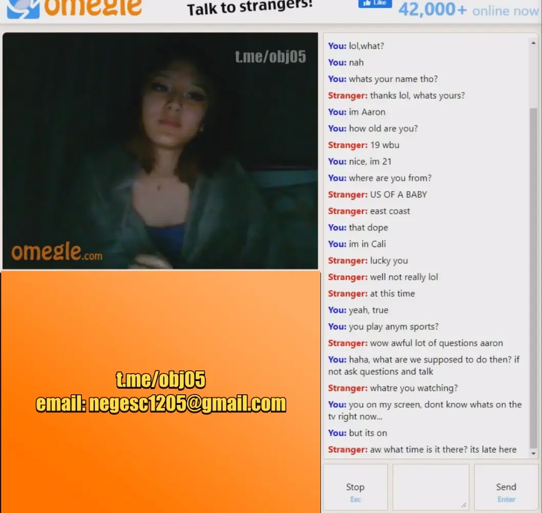 Sharing my Objective Dark Omegle Collection - 004