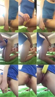 (rekta) napasquirt ng saging