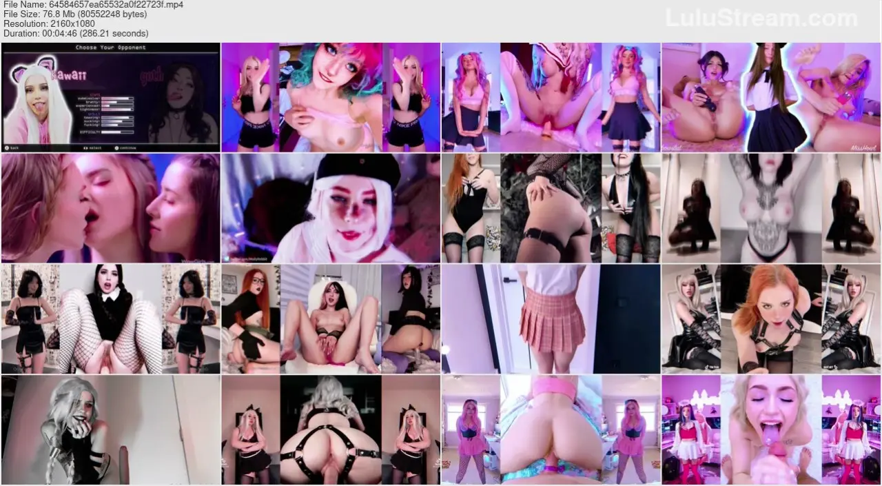 Kawaii vs Goth PMV