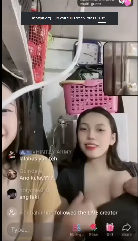 Ate, bakit mo nilalabas yan sa live?! Rekta