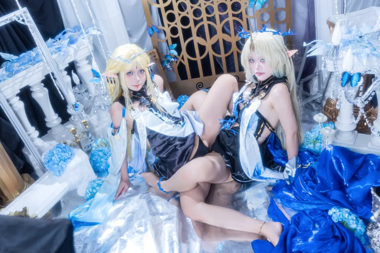 PoppaChan cosplay Cartethyia and Fleurdelys - Wuthering Waves (7).webp