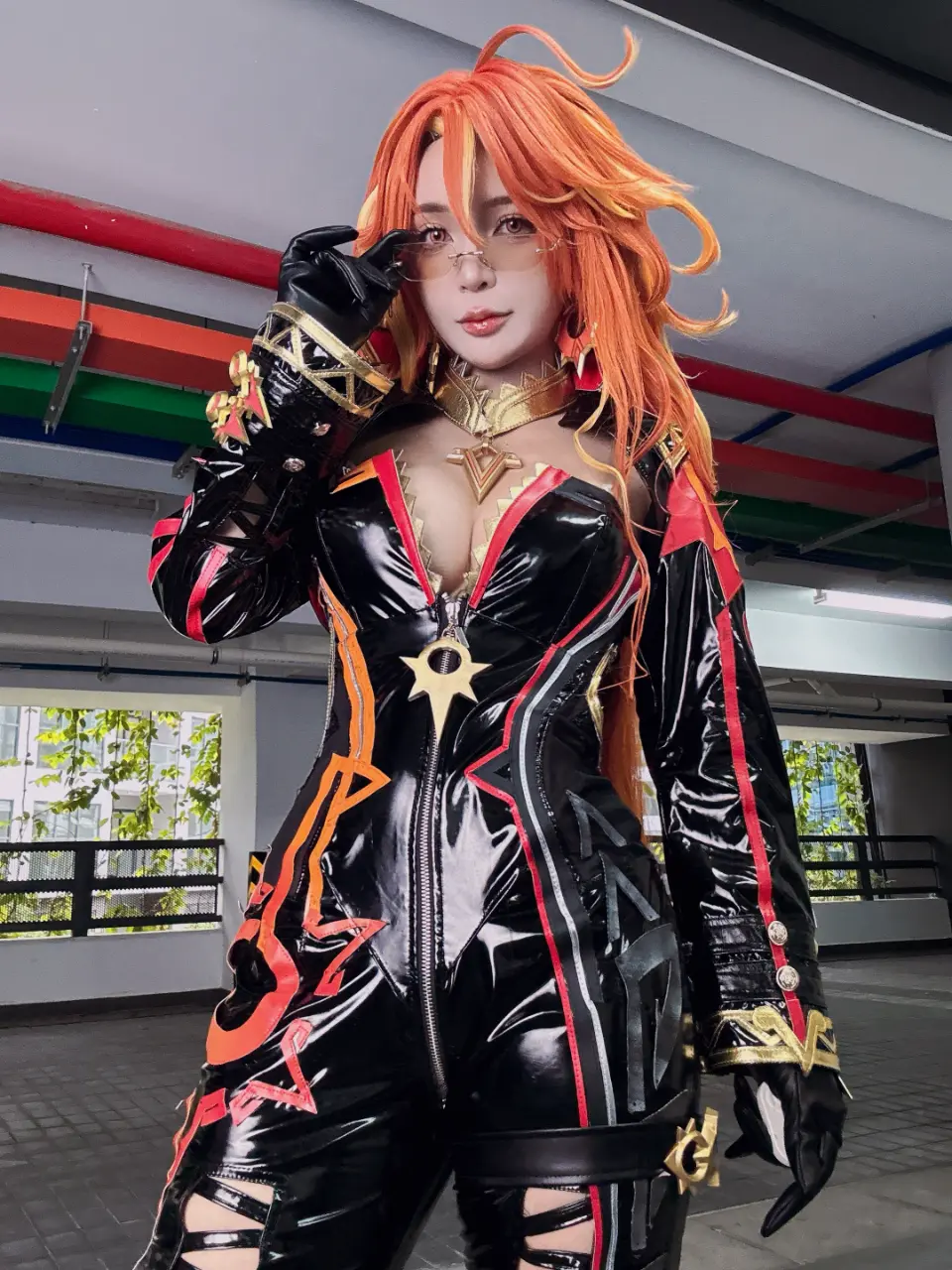 Umeko J cosplay Mavuika - Genshin Impact (66).webp