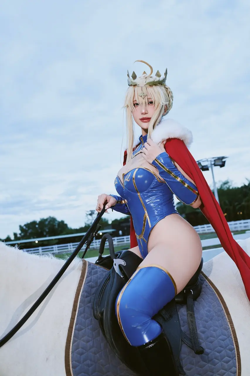 Puypuy プィプィ (Puypuychan) cosplay Artoria Lancer - FateGrand Order - Part 2 (13).webp