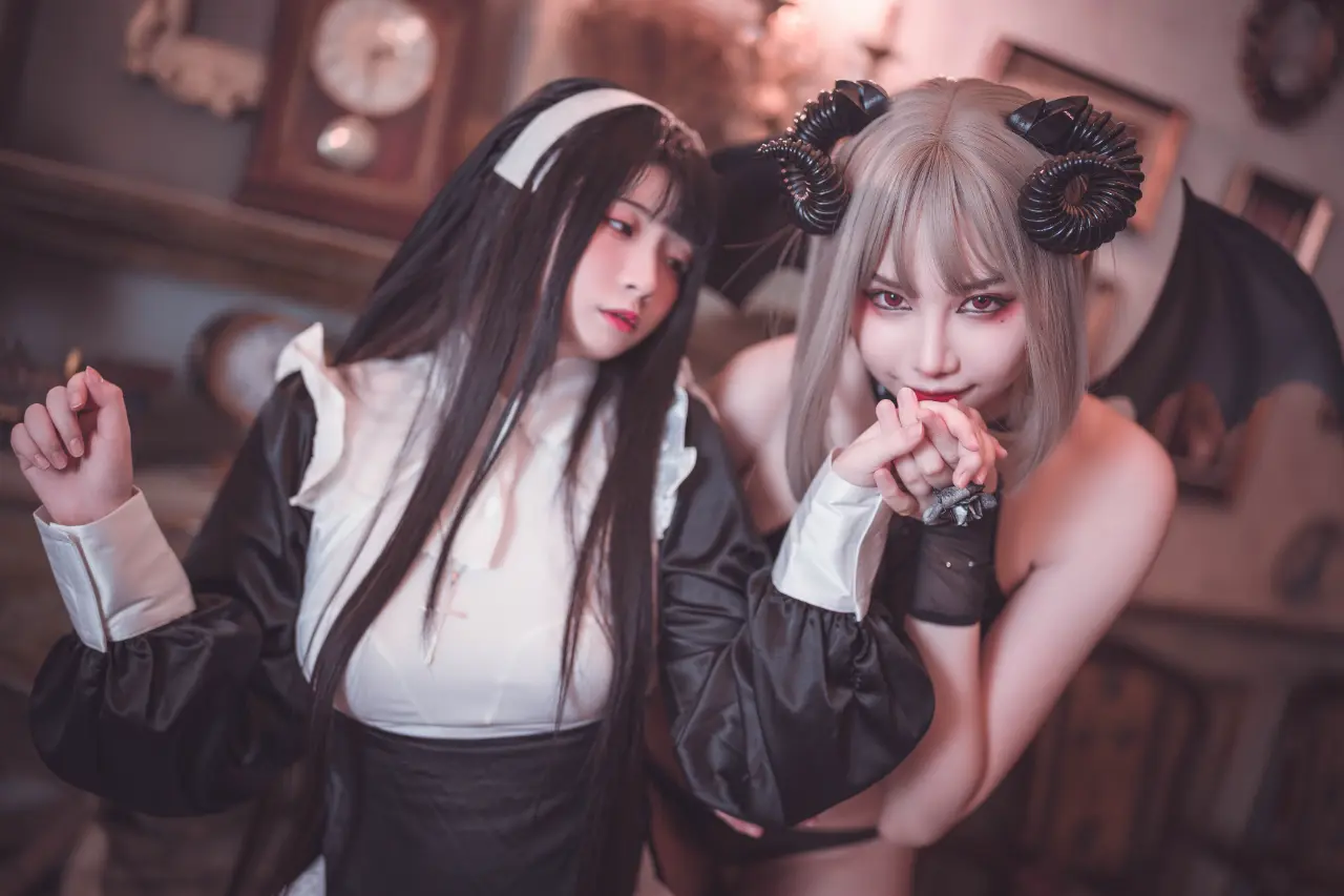 落落Raku (rakuraku166) - Nun and Devil (10).webp