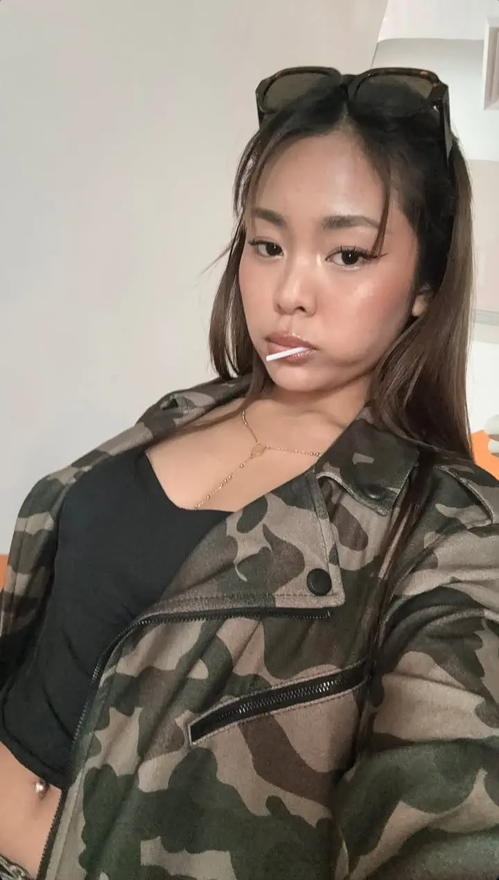 Solid camouflage man