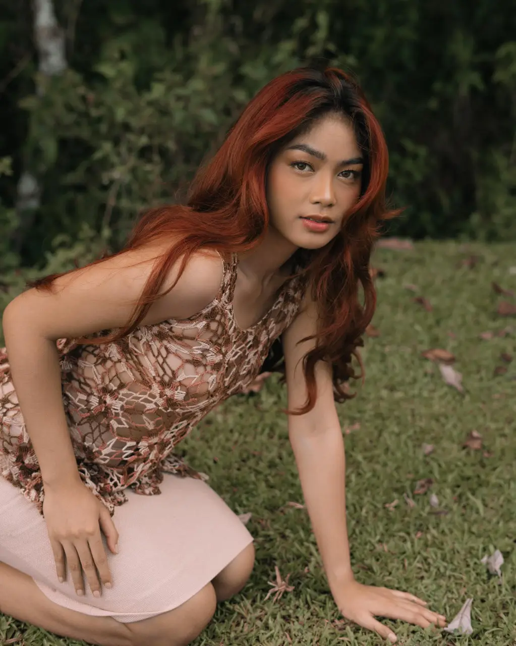 Red head baddie jakol materials (non-nude)