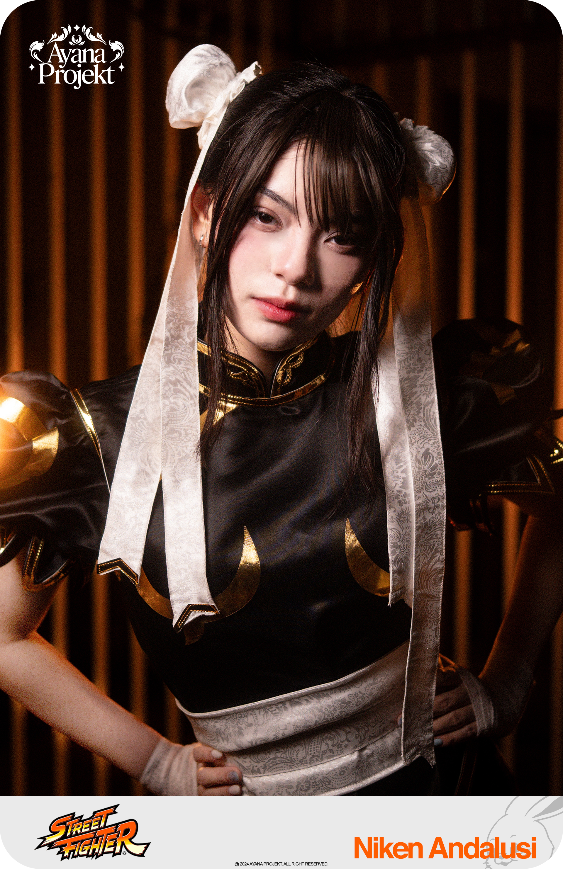 Niken Andalusi - Chun-Li FULL SET