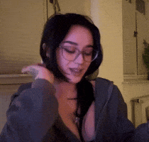 Cute Girl Flirt GIF