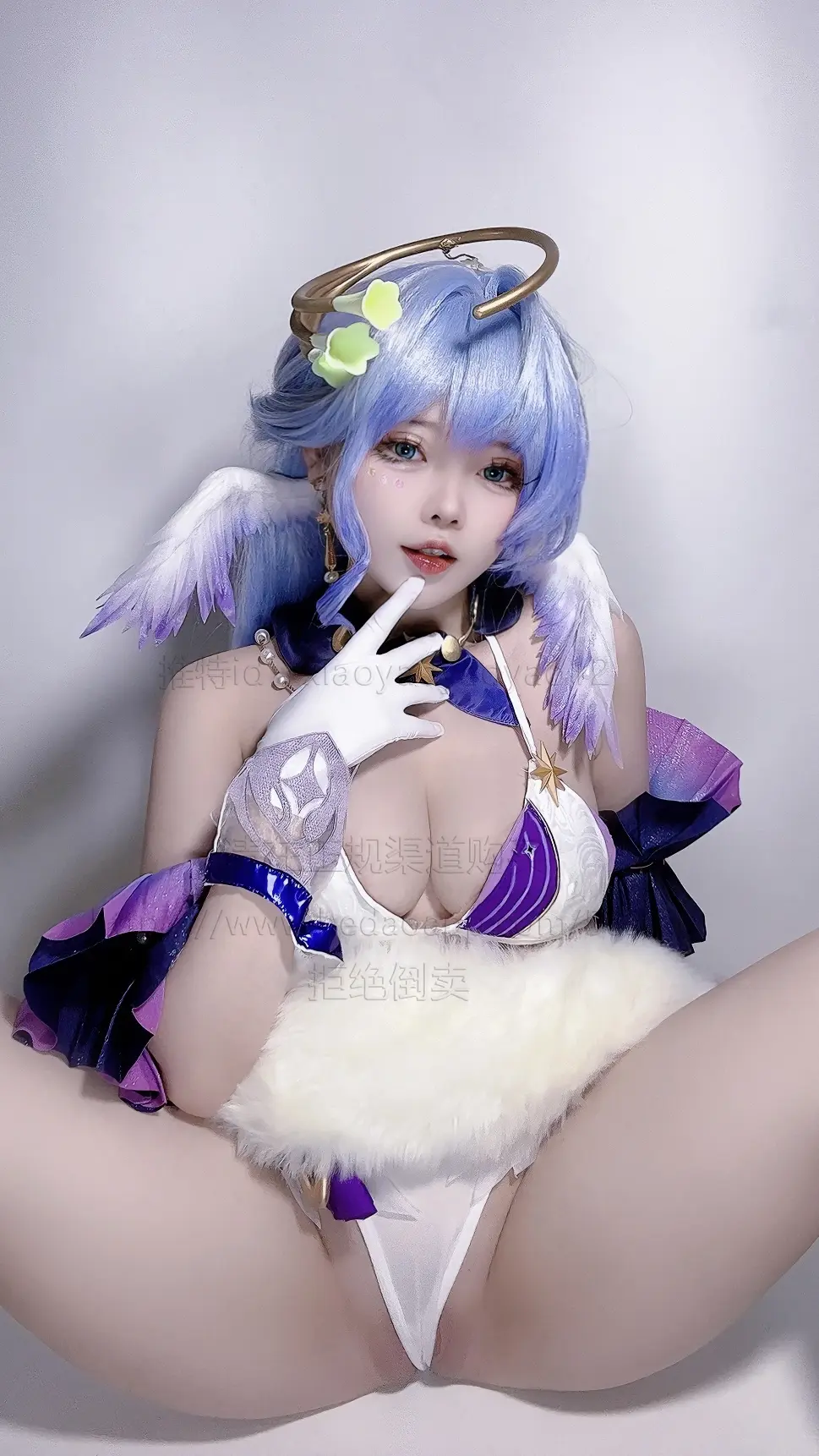 小瑶幺幺 (xiaoyaoyaoyao12) cosplay Robin - HonkaiStar Rail (13).webp