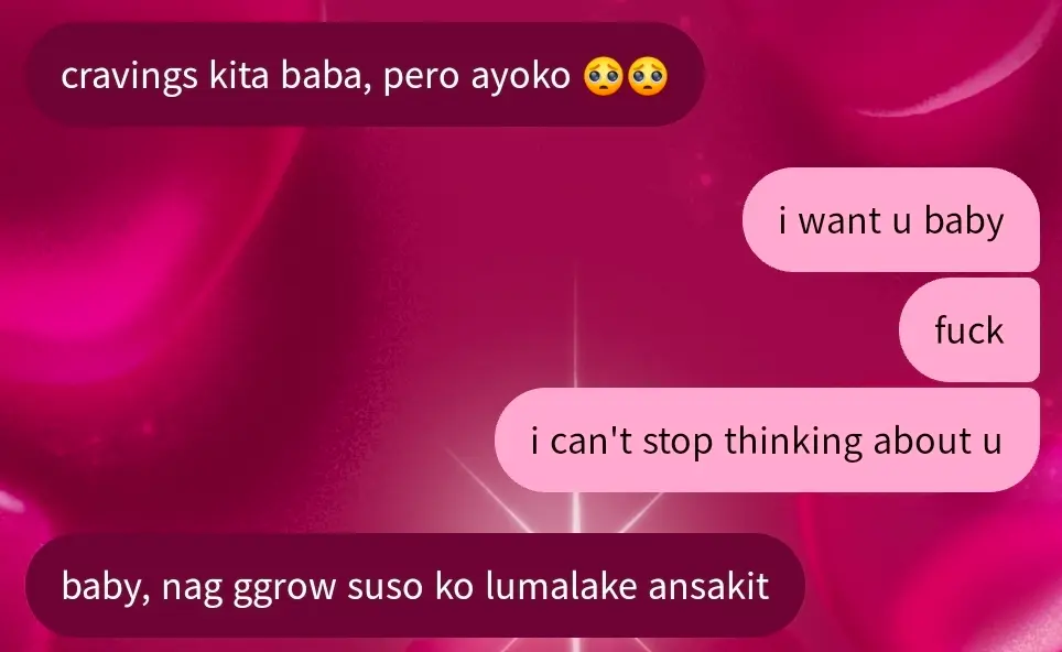 CRAVINGS NIYA RAW AT HANDA NIYA IBIGAY ANG BATAAN PARA SA AKIN (PERSO)