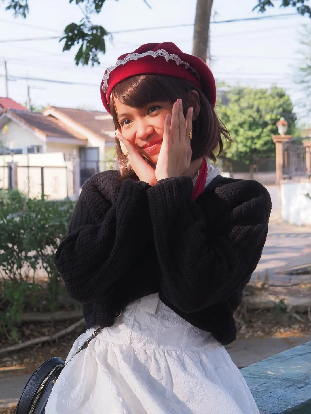 Petite cutie from green school