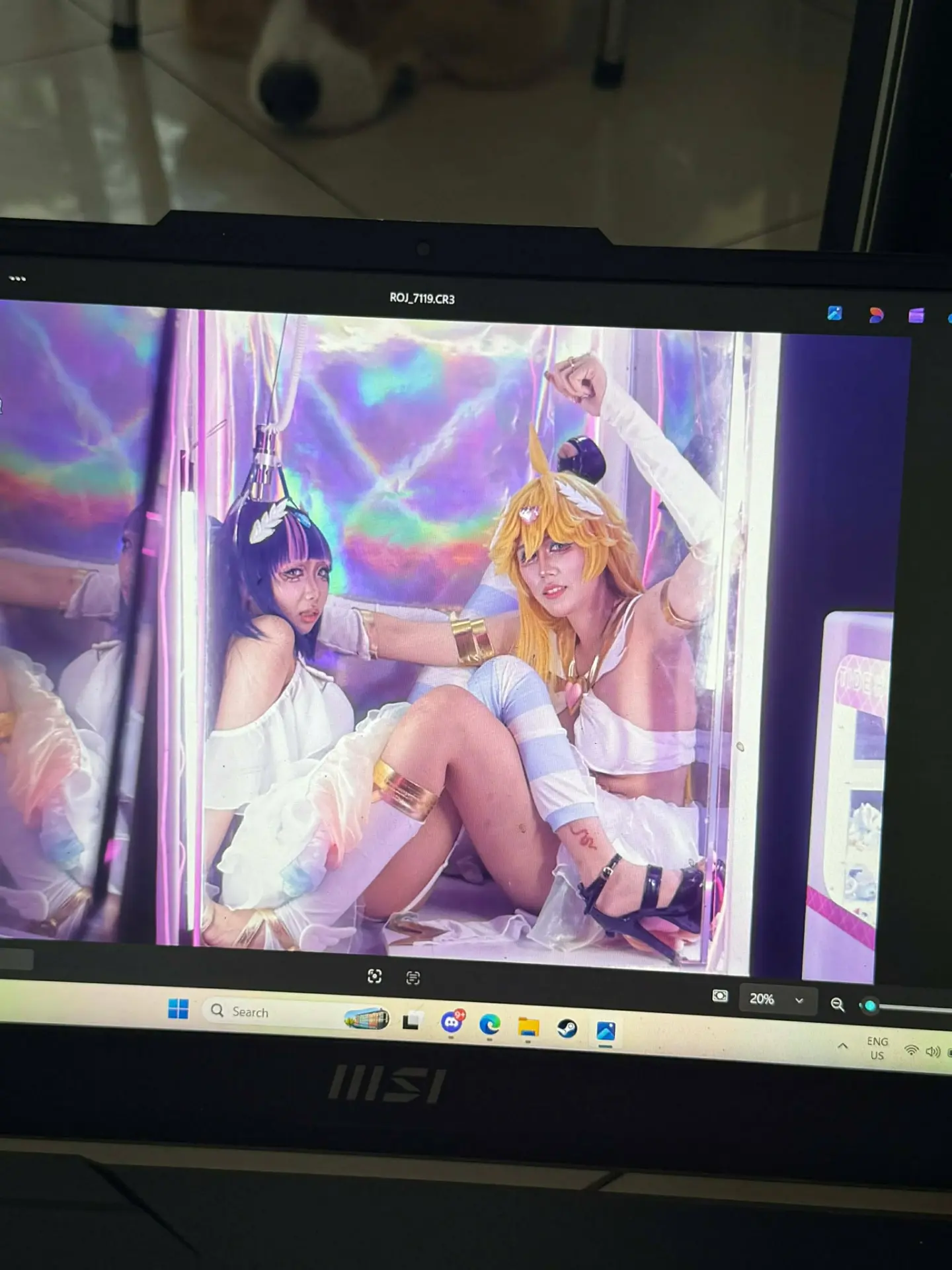 Lewdgami Panty and Stocking Raw Shots