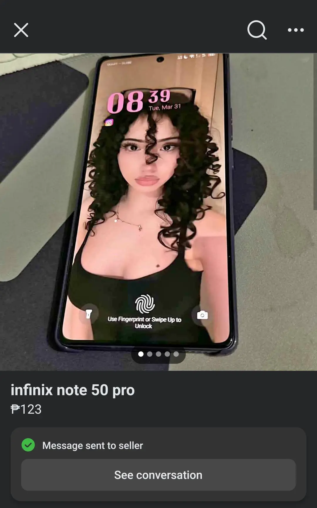 Curly hair baddie nakita ko lang sa fb marketplace