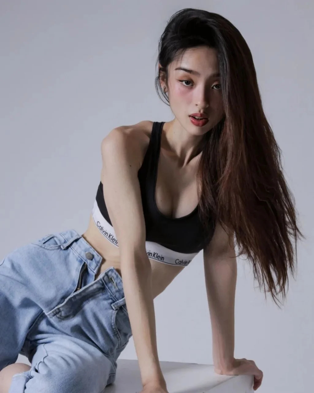 Green school chinita baddie rekta