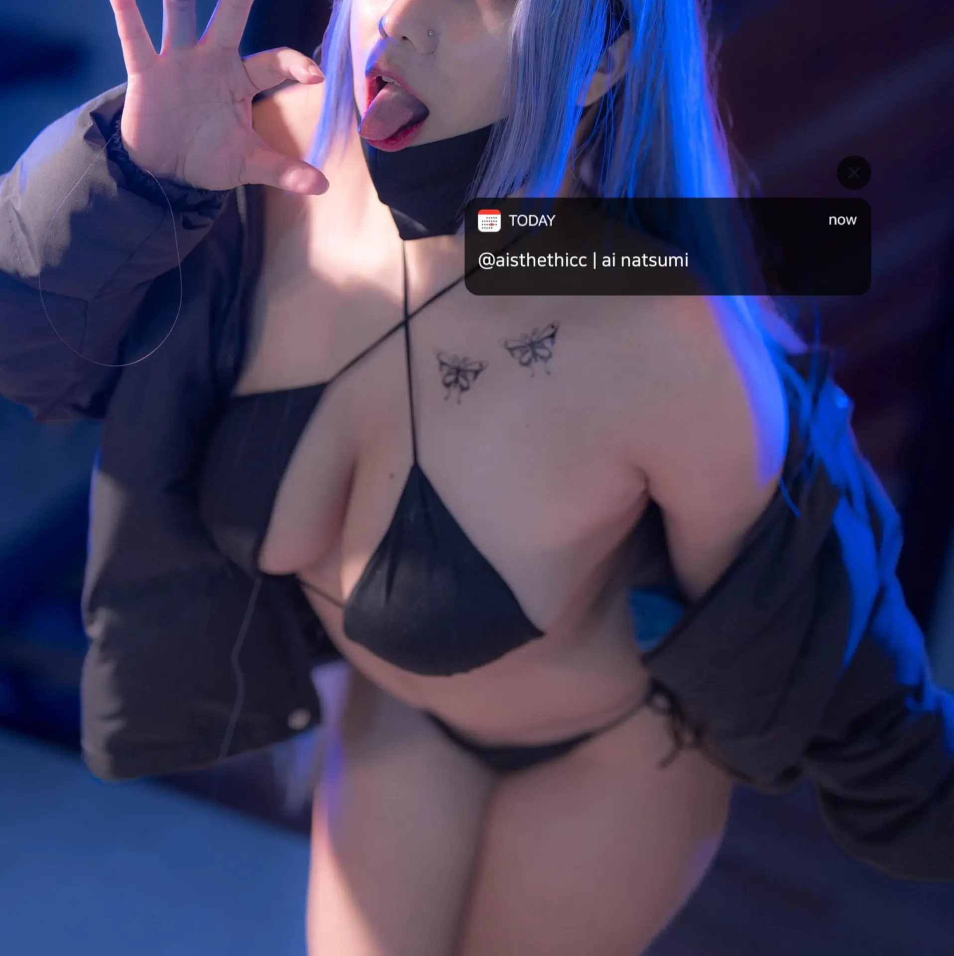 Ai N@tsumi | Black & Red Bikini