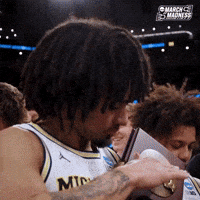 Brush Off College Basketball GIF by NCAA March Madness