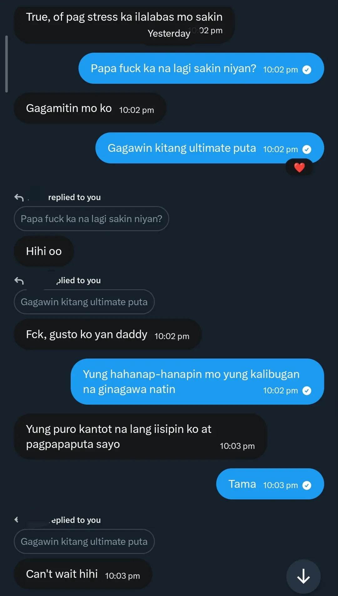 (PERSO) Personal slut na malibog sa chat