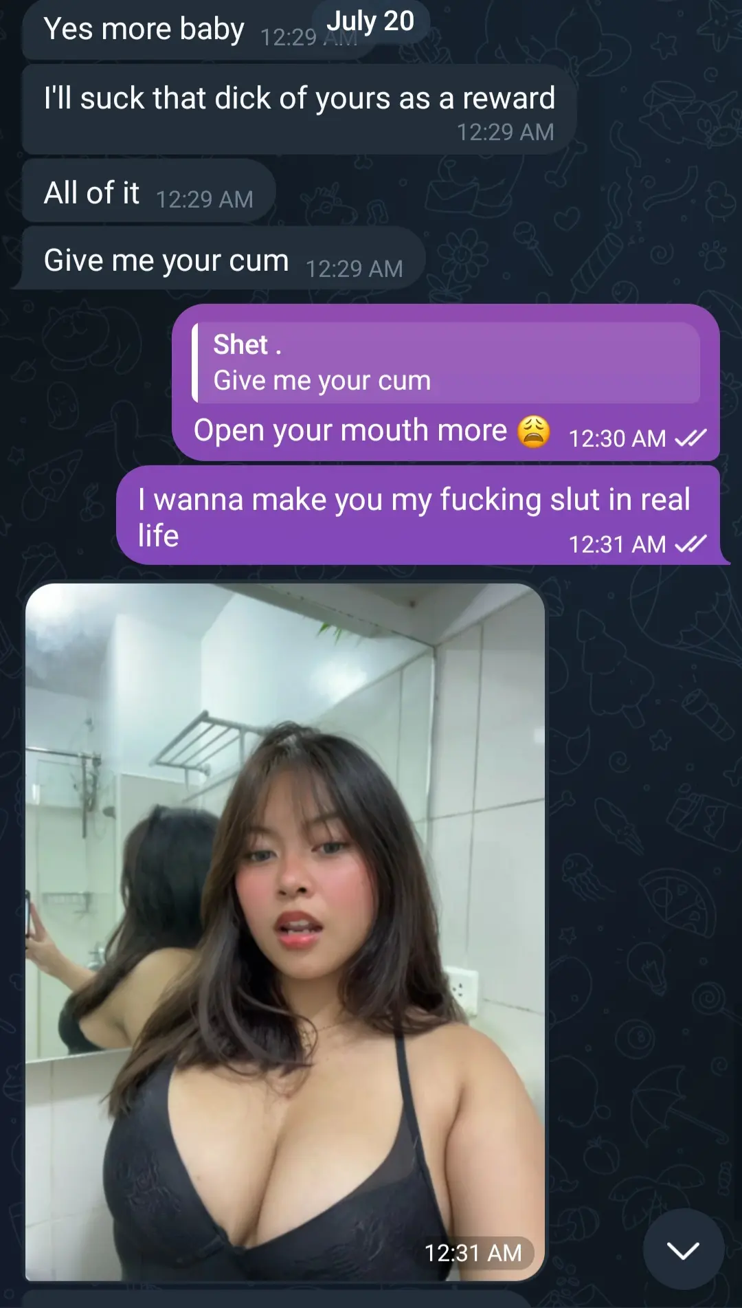 Usap usapan namin ni horny thicc