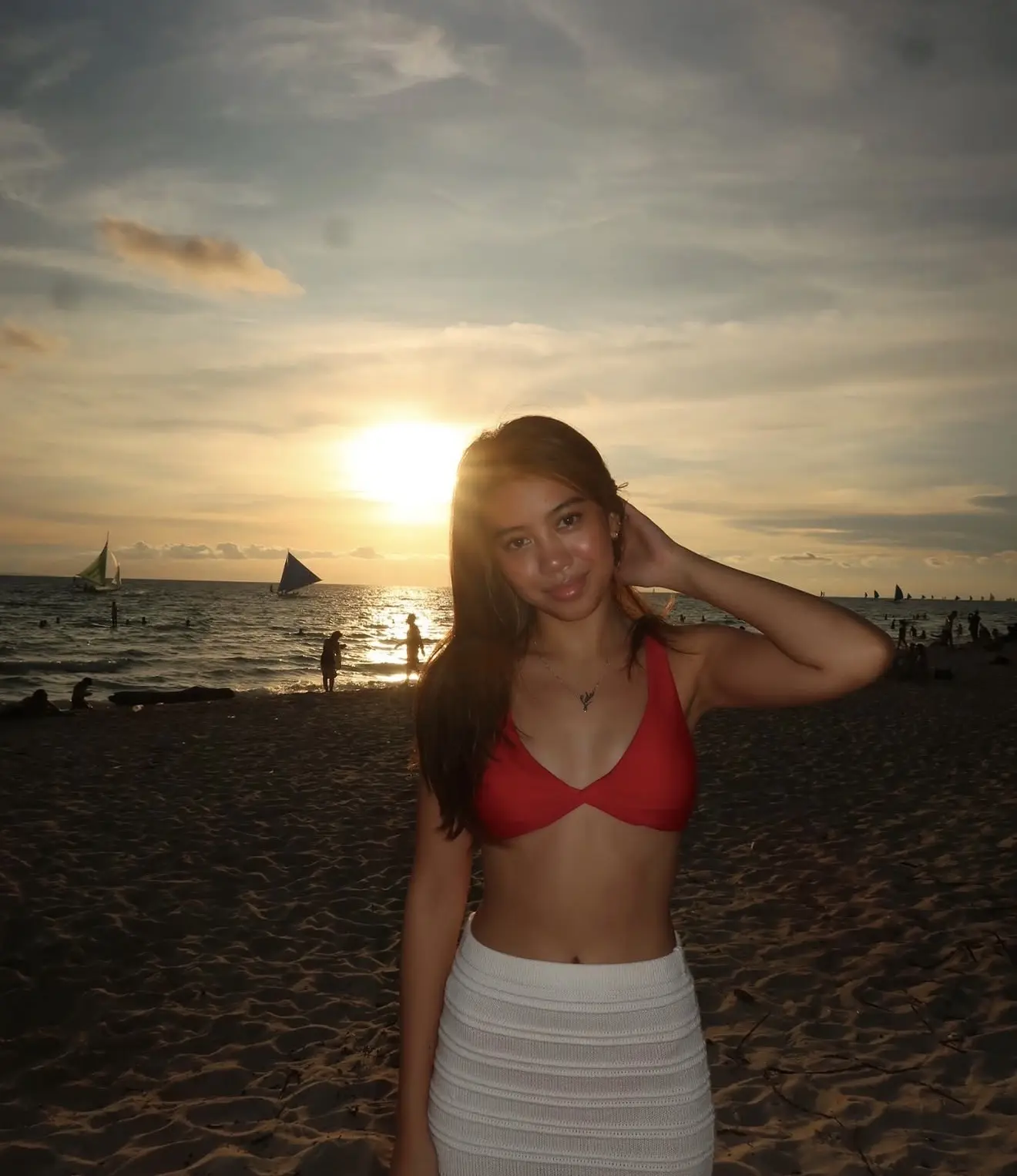 Petite Morena influencer from Green School