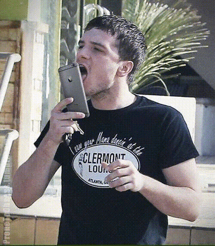 josh-hutcherson-licking-phone.gif