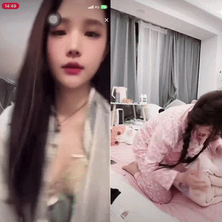 Cutie chinita's nipslip while livestreaming 22 (Rekta)