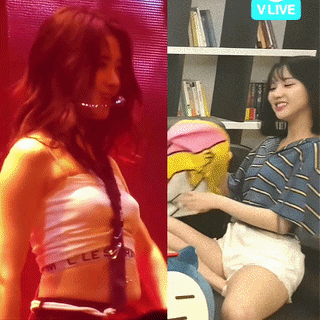 Kpop accidents (nipslip, panty-slip) Yunjin - Eunha