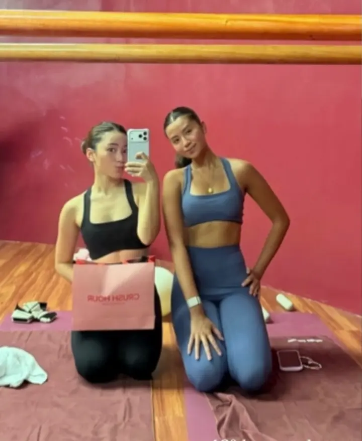 Pulot pilates babes pt. 2 green school x blue school