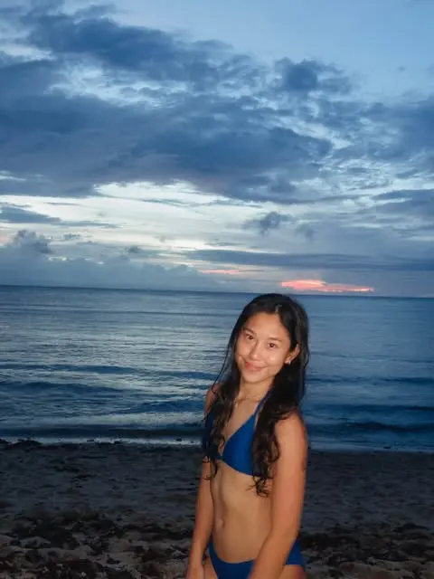 Blue chinita baddie