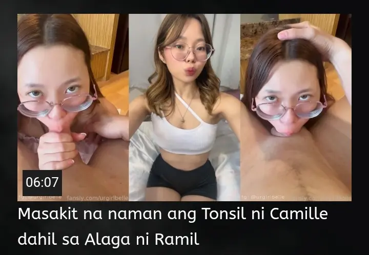 Masakit na naman ang Tonsil ni Camille dahil sa Alaga ni Ramil