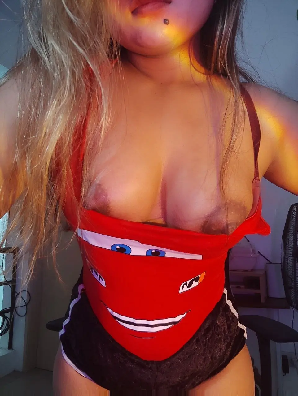Nipple ni Mcqueen pulot sa red app