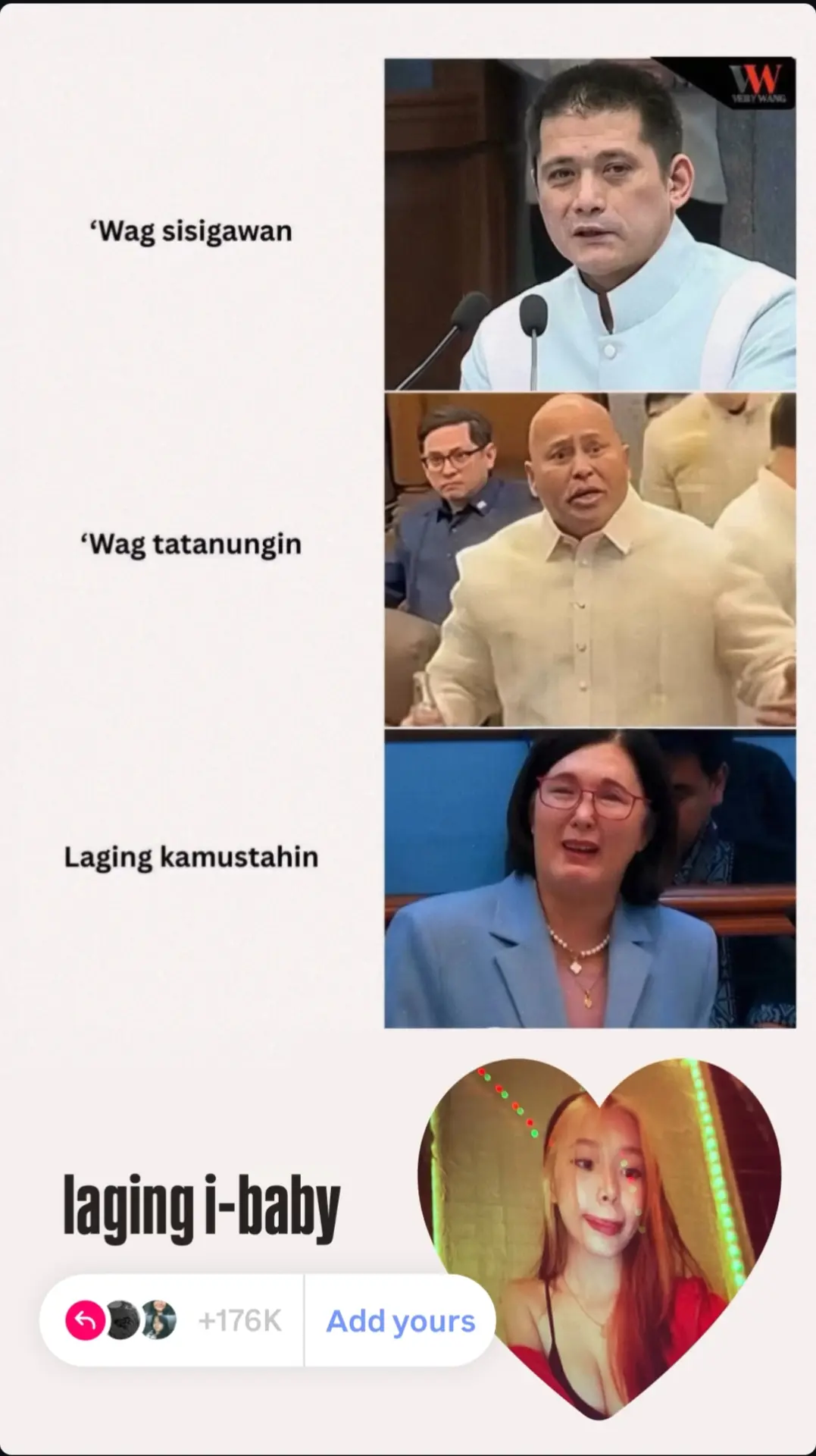 Babyhin nyo daw si IG baddie