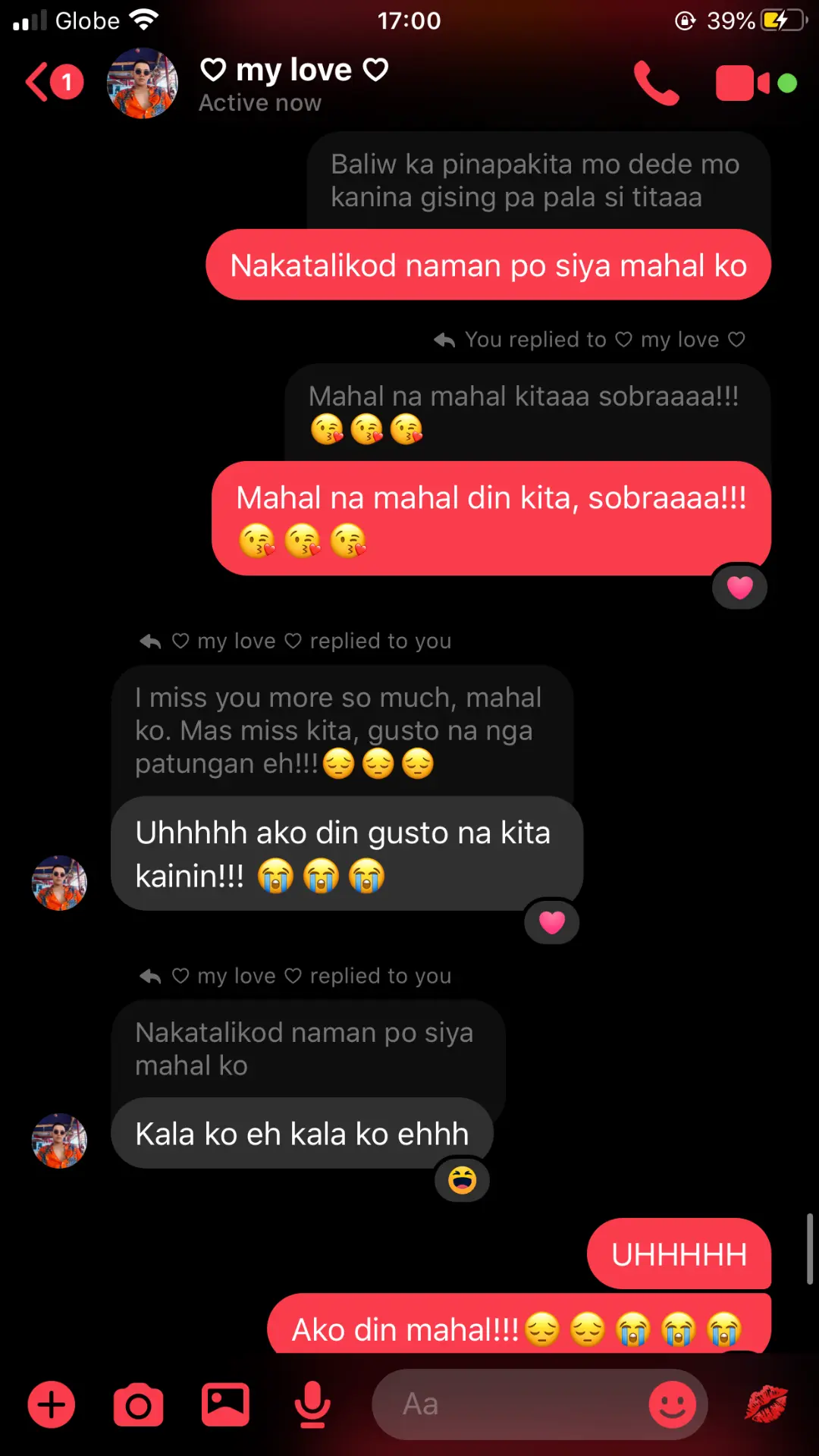 Si Christine Tigang nasa Chat gusto na Pasukan