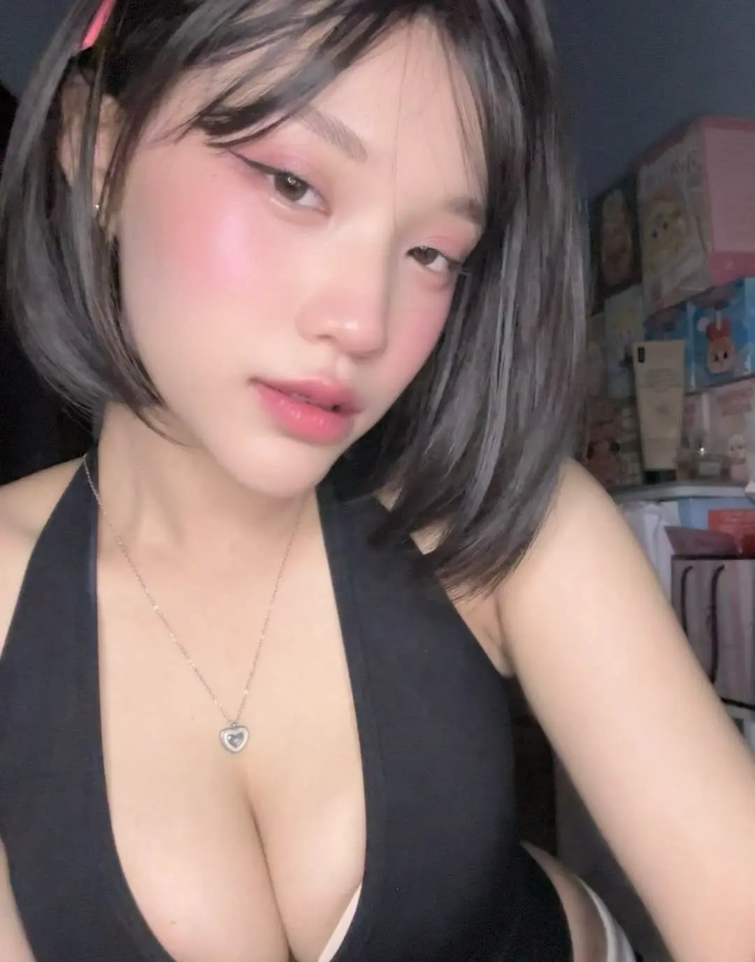 Cute mag ungol ni ate na may big boobies solid