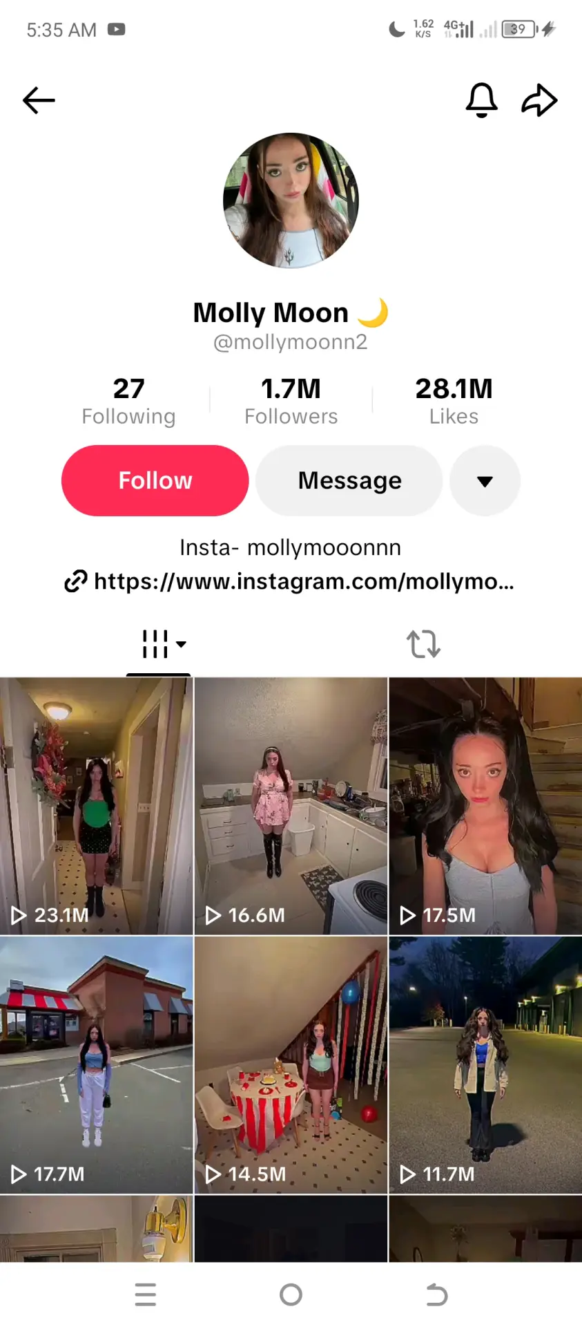 Molly moon Black apps