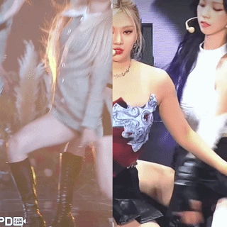 Kpop accidents (nipslip, panty-slip) Kwon Eunbin - Karina