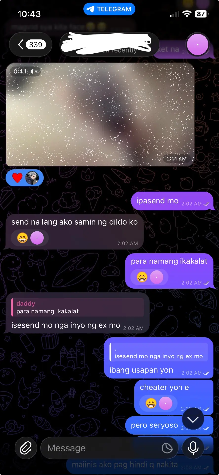 [PERSO] NAKILALA KO SA LITMATCH PINAGSEND KO NG BURGER PART 2