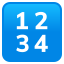 Input numbers :1234: π’